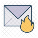Hot Mail  Icon