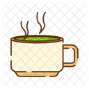 Hot matcha tea  Icon