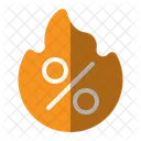 Hot Offer Discount Sale Icon