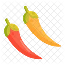 Hot Pepper Red Chili Spice Icon
