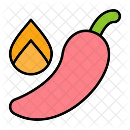 Hot Pepper  Icon