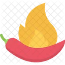 Hot Pepper Cooking Icon