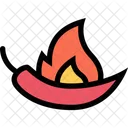 Hot Pepper Vegetables Icon