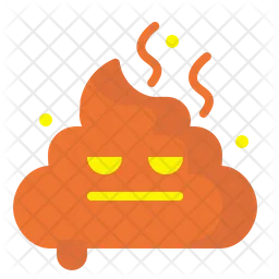 Hot poo Emoji Icon