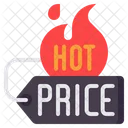 Mhot Price Hot Price Hot Rate Icon