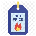 Hot Price Tag  Icon