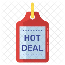 Hot Price Tag  Icon