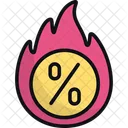 Hot Sale Hot Deal Promotion Icon