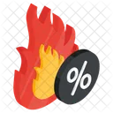 Hot Sale Discount Offer Icon