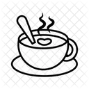 Hot Soup Soup Food Icon