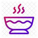 Hot Soup Bowl Steam Icon