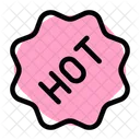 Hot Sticker Hot Label Hot Deal Icon
