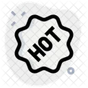 Hot Sticker  Icon