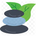 Hot Stone Massage Relaxation Therapy Spa Treatment Icon