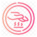 Hot Surface Burn Hand Icon