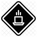 Hot Surface Security Protection Icon
