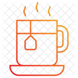 뜨거운 차  아이콘