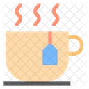 Hot Tea Teabag Cup Icon