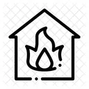 Building Flame Heating Icon
