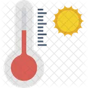 Meteorology Outdoor Thermometer Temperature Gauge Icon