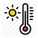 Temperature Sun Weather Icon