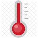 Forecast Temperature Thermometer Icon