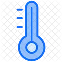 Hot Weather Thermometer Icon