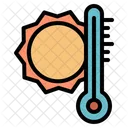 Hot Temperature  Icon