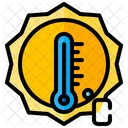 Temperature Thermometer Medical Icon