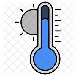 Hot Temperature  Icon