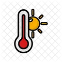 Hot Temperature  Icon