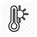 Hot Temperature  Icon