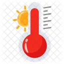 Hot Temperature  Icon