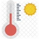 Meteorology Outdoor Thermometer Temperature Gauge Icon