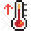Hot Temperature  Icon