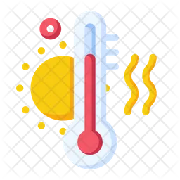 Hot Thermometer  Icon