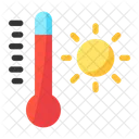 Hot thermometer  Icon