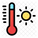 Hot thermometer  Icon