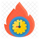 Hot Time Fire Watch Icon