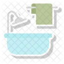 Hot Tub Bath Bathtub Icon