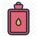Hot Water Bottle Therapy Menstruation Icon