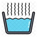 Hot water bucket  Icon