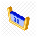 Water Temperature Washing Icon