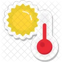 Hot Day Weather Icon