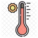 Summer Heat Sun Icon