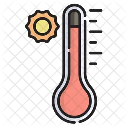 Hot weather  Icon