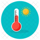 Hot Weather Summer Season Sunny Weather Icon