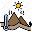 Hot Weather Climate Forecast Icon