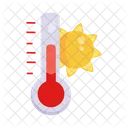 Hot Day Hot Weather Heat Icon