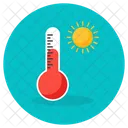 Hot Weather Summer Season Sunny Weather Icon